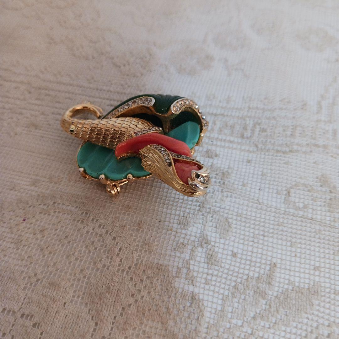 Hattie Carnegie 人魚 ブローチ