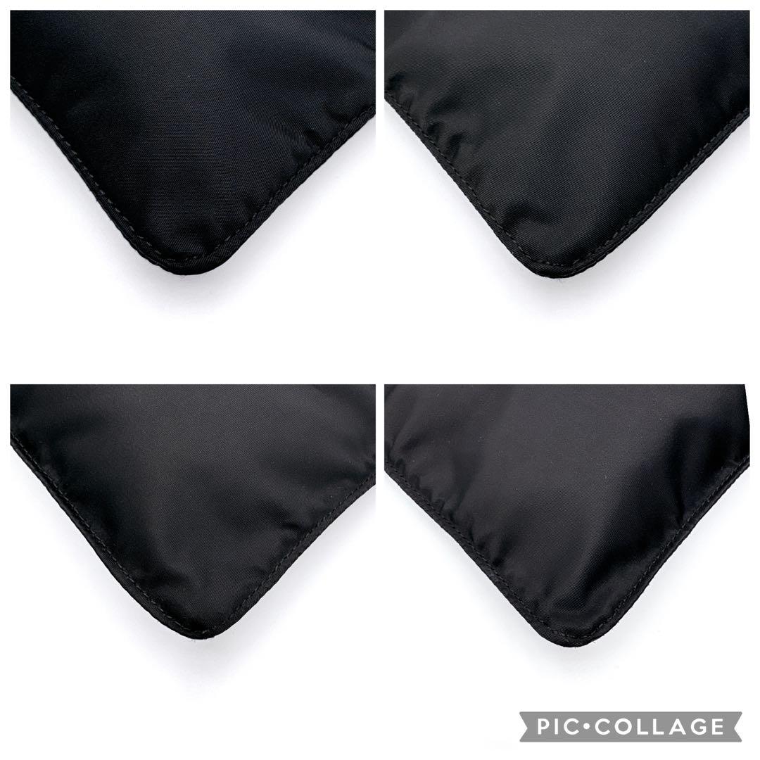 極美品 PRADA プラダ ショルダーバッグ サコッシュ ナイロン ブラック