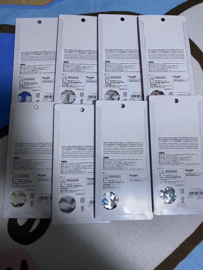 国内正規品 サンリオ ボンボンドロップシールmini 8種セット