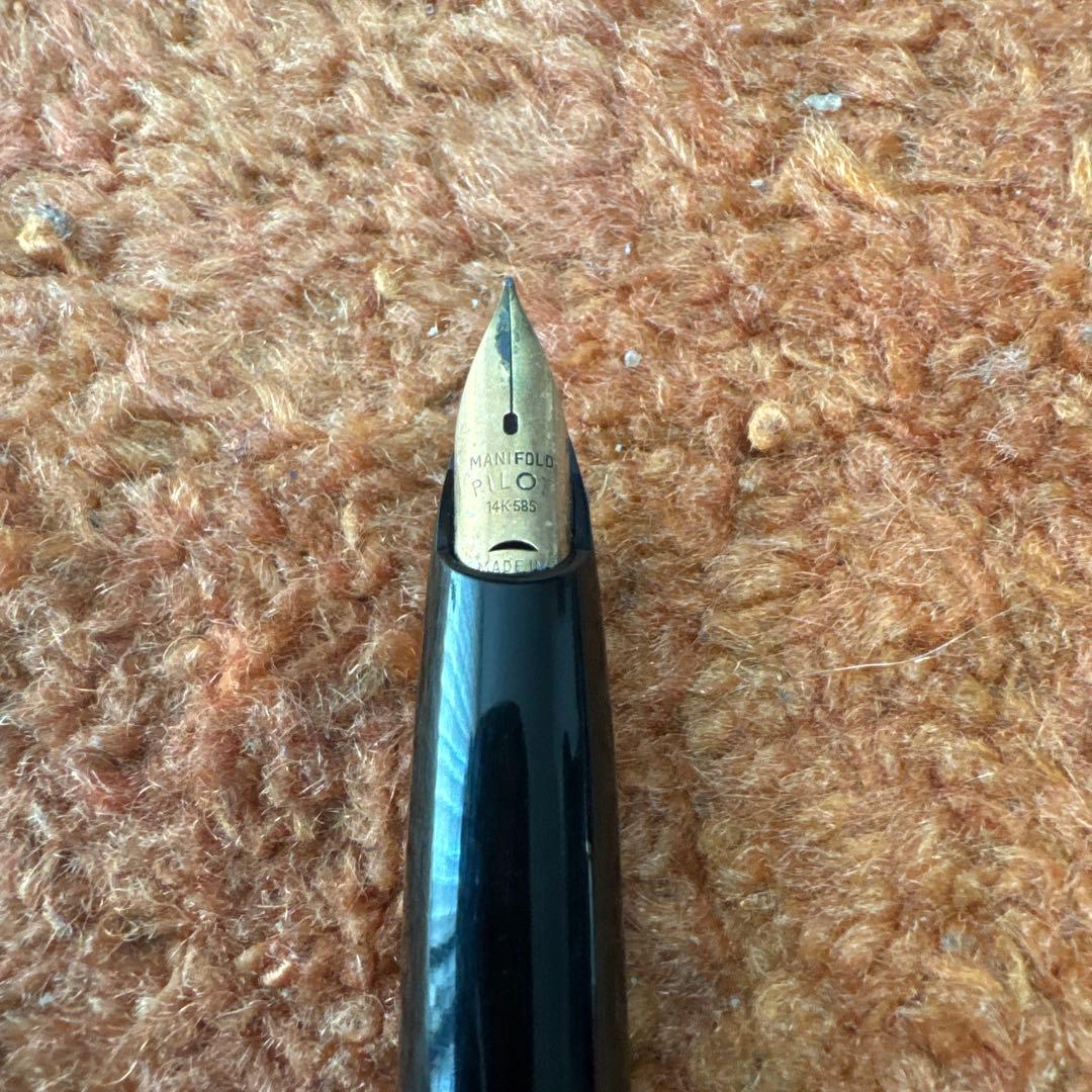 14金(585) 万年筆 4本(プラチナ パイロット 各2本) ペン先 ニブ