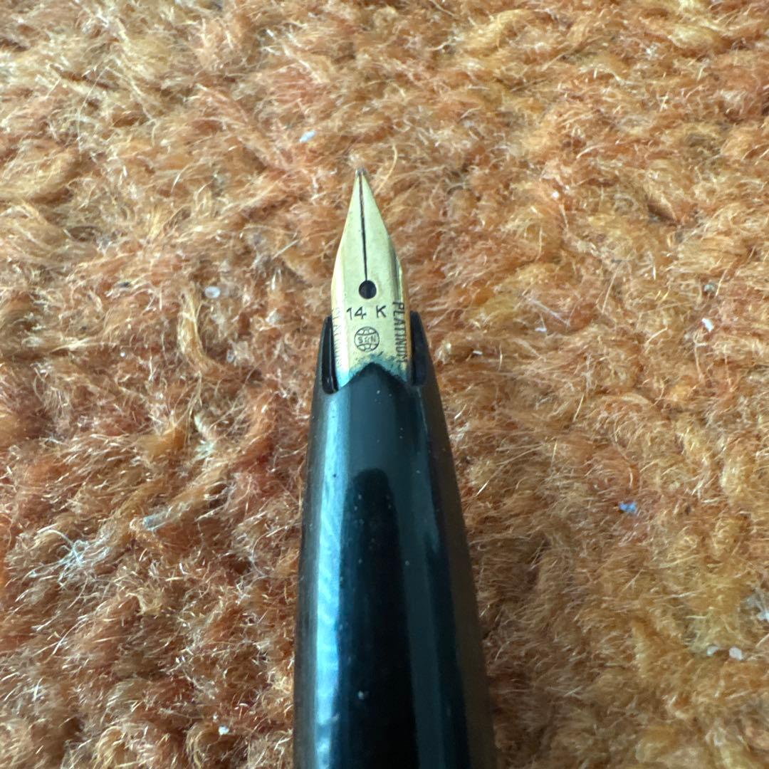 14金(585) 万年筆 4本(プラチナ パイロット 各2本) ペン先 ニブ