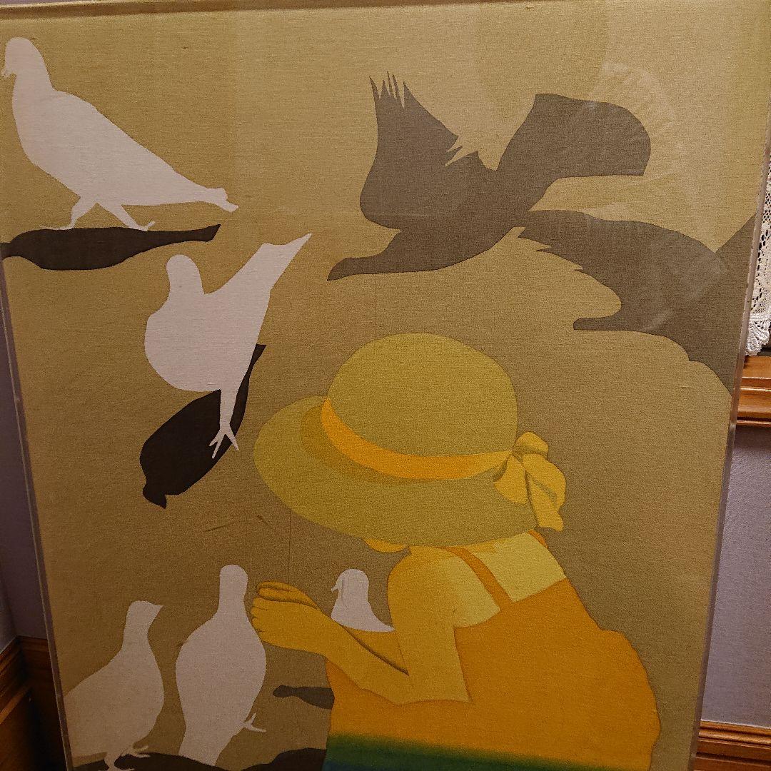 染色作家　宍戸清子　【八月】