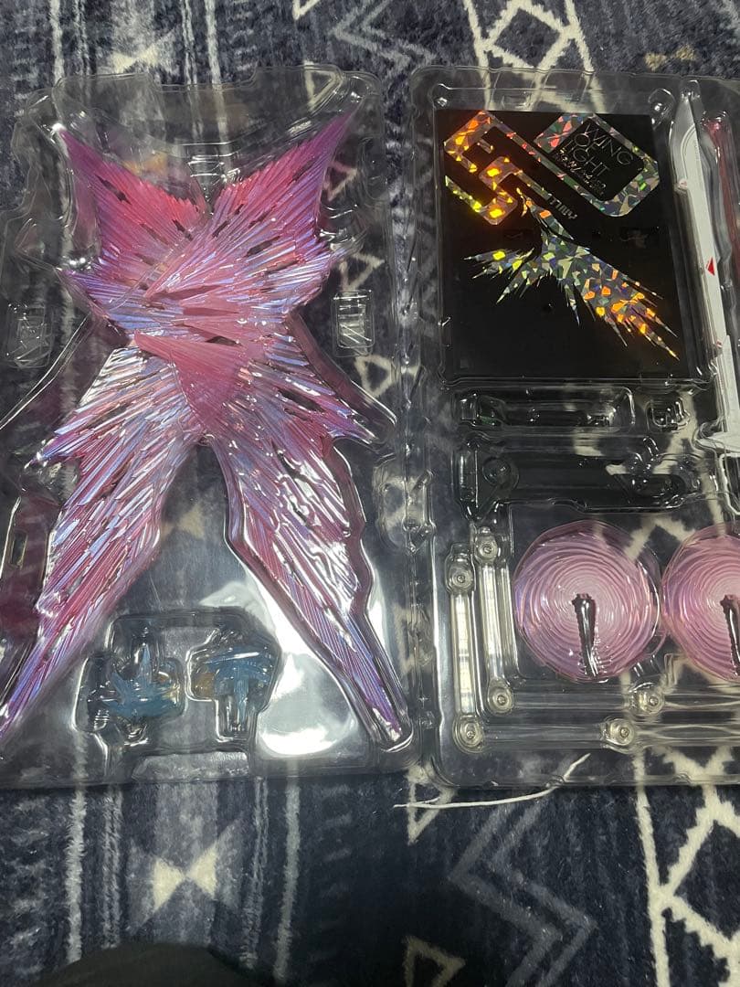 メタルロボット魂　光の翼エフェクト開封済