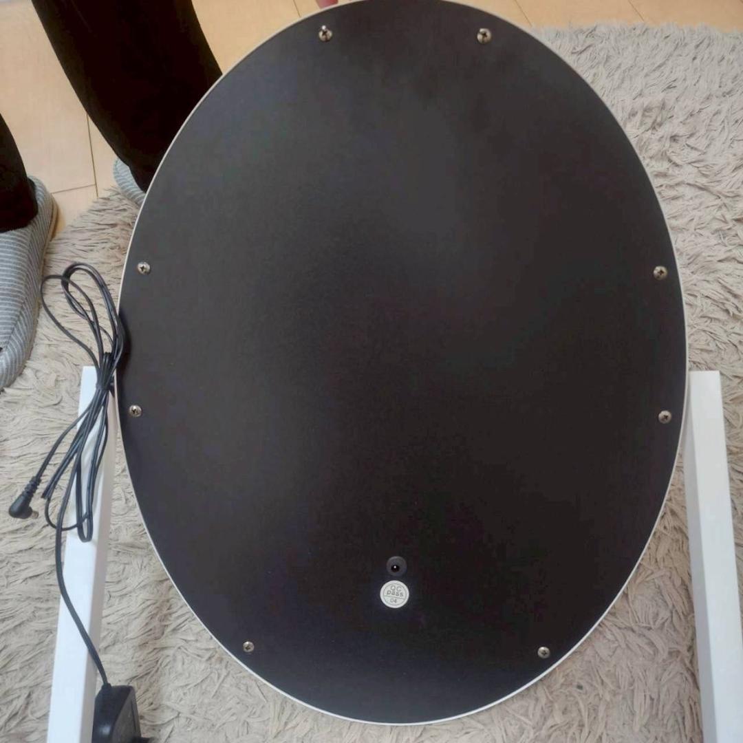 専用 Francfranc フッツェ ハリウッドミラー ラウンド L ホワイト