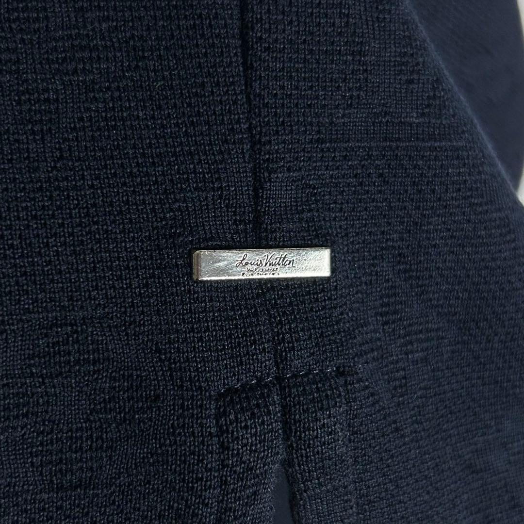 【人気Lサイズ】ルイヴィトン☆モノグラムポケットTシャツ ネイビー 入手困難