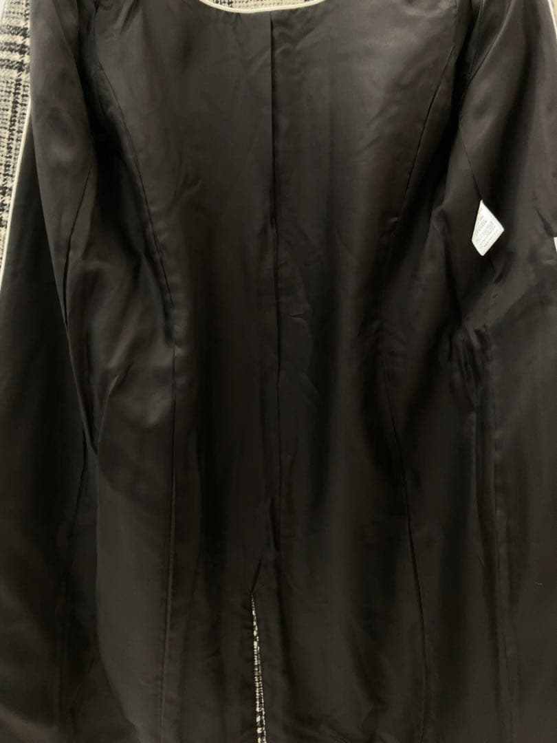 SCAPA チェスターコート チェック柄　サイズ40