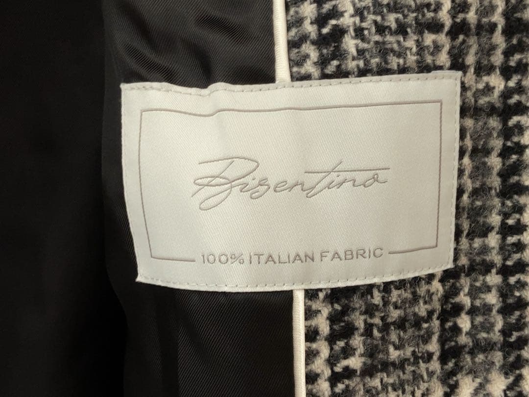 SCAPA チェスターコート チェック柄　サイズ40