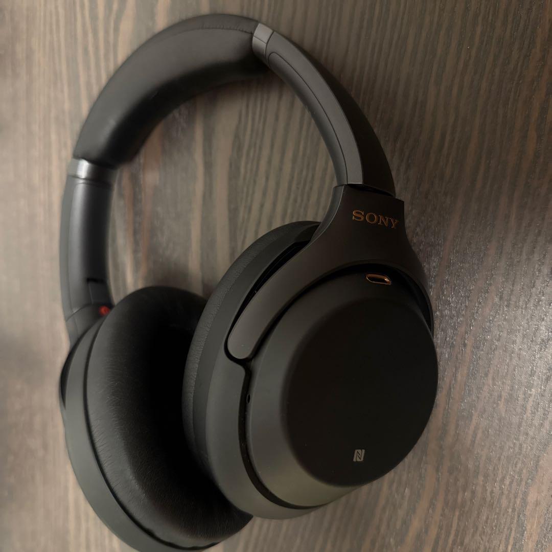 SONY ワイヤレスノイズキャンセルヘッドホン ブラック WH-1000XM3