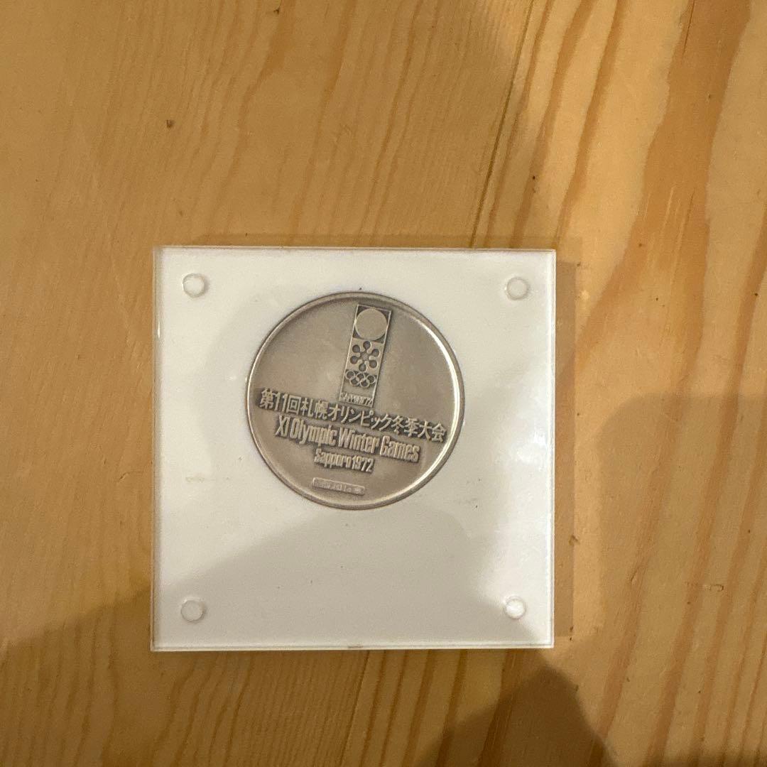 第10回冬季オリンピック記念メダル 銀製