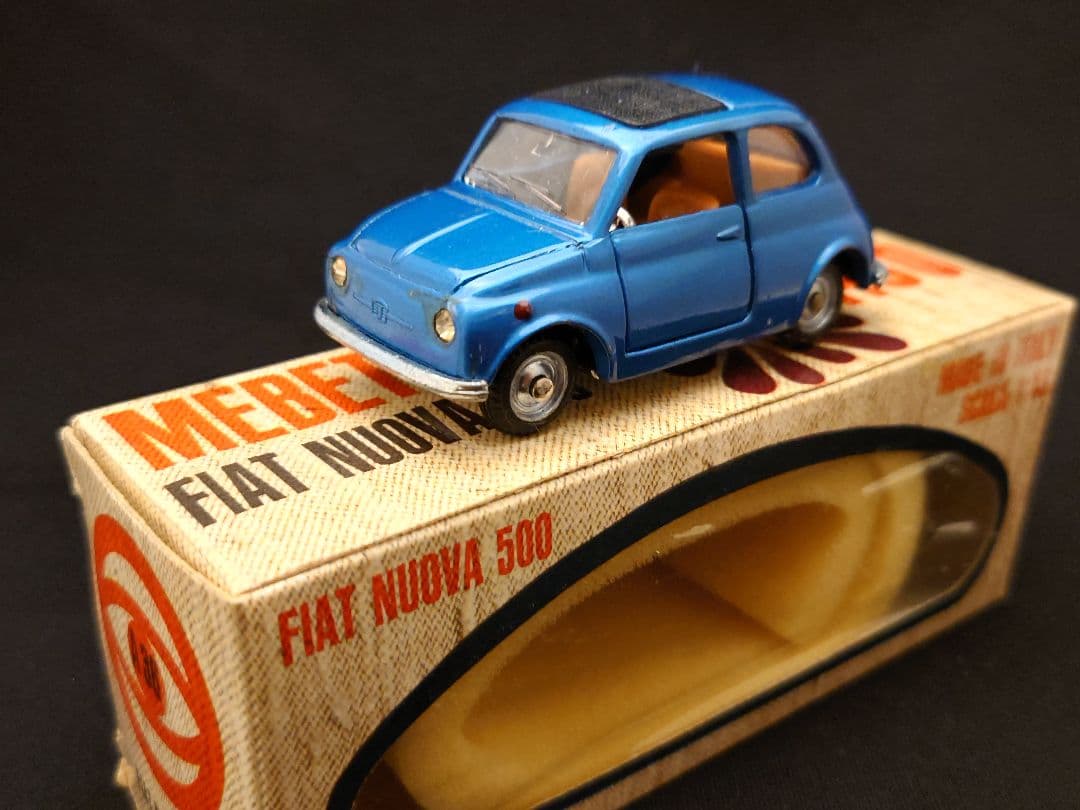 MEBE TOYS／メーベ　A-36FIAT 500（DINKY ／CORGI）