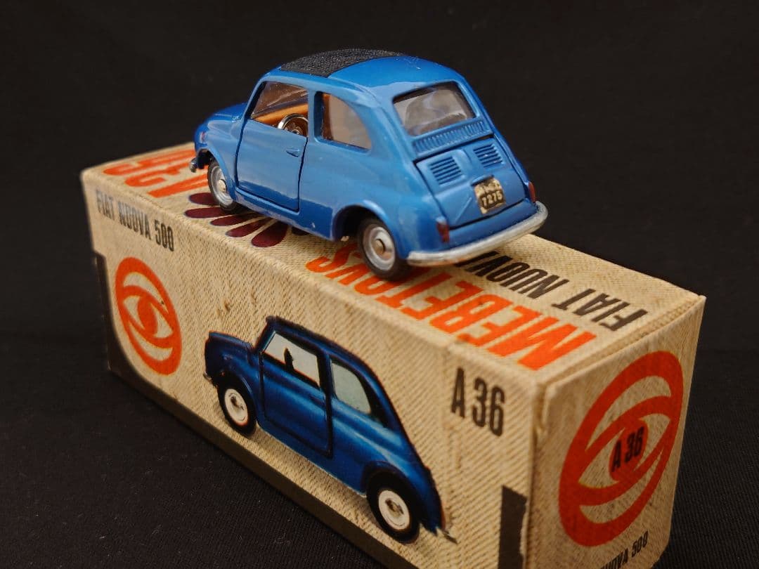 MEBE TOYS／メーベ　A-36FIAT 500（DINKY ／CORGI）