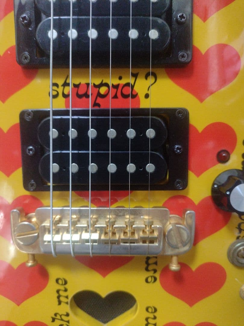 BURNY YH−JR イエローハートJR hideモデル