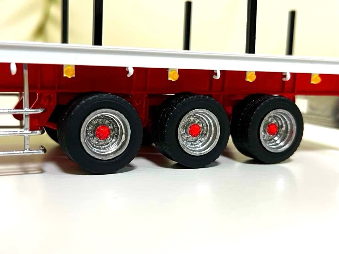 1/50 3軸まな板トレーラー　ケンクラフト　プロフィアSS用　日立　コベルコ