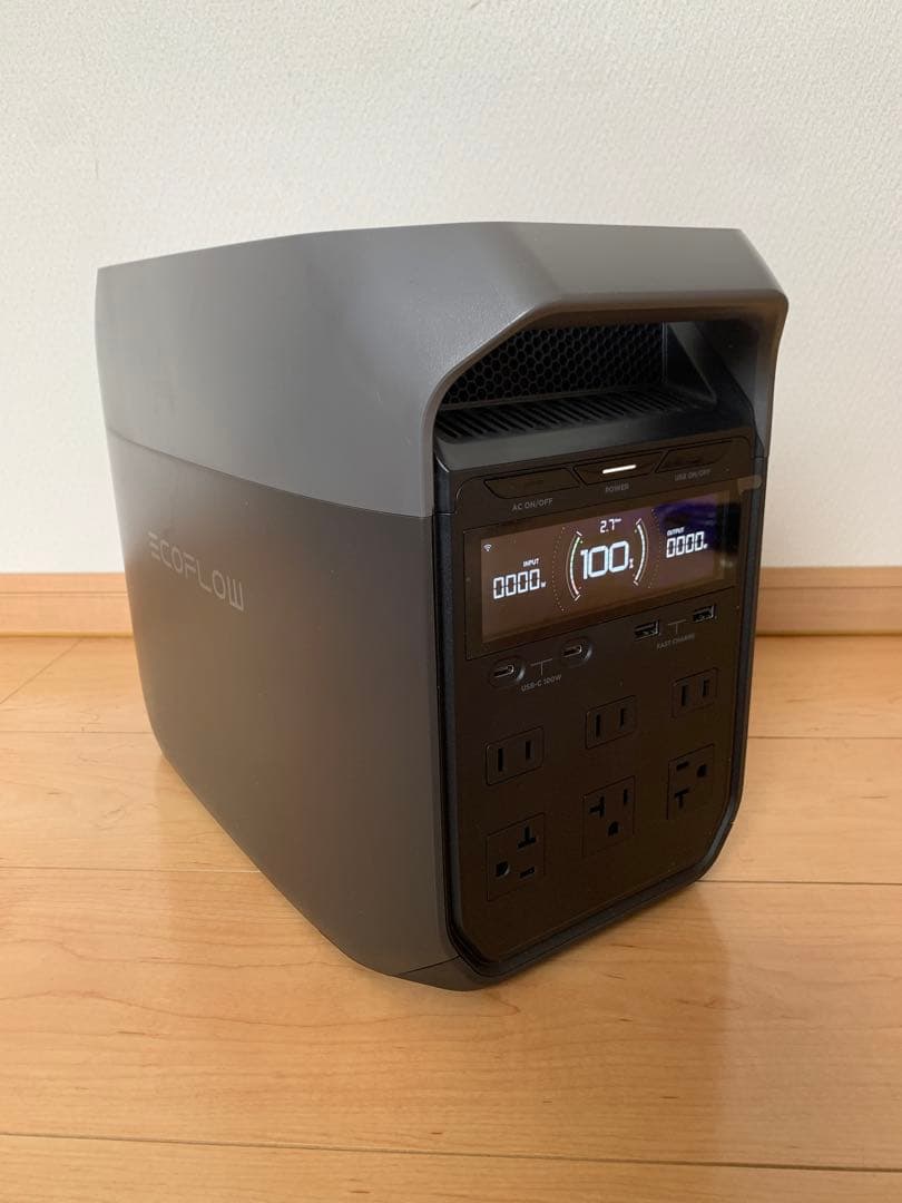 EcoFlow DELTA 3 本体 ＋ 専用収納バッグセット