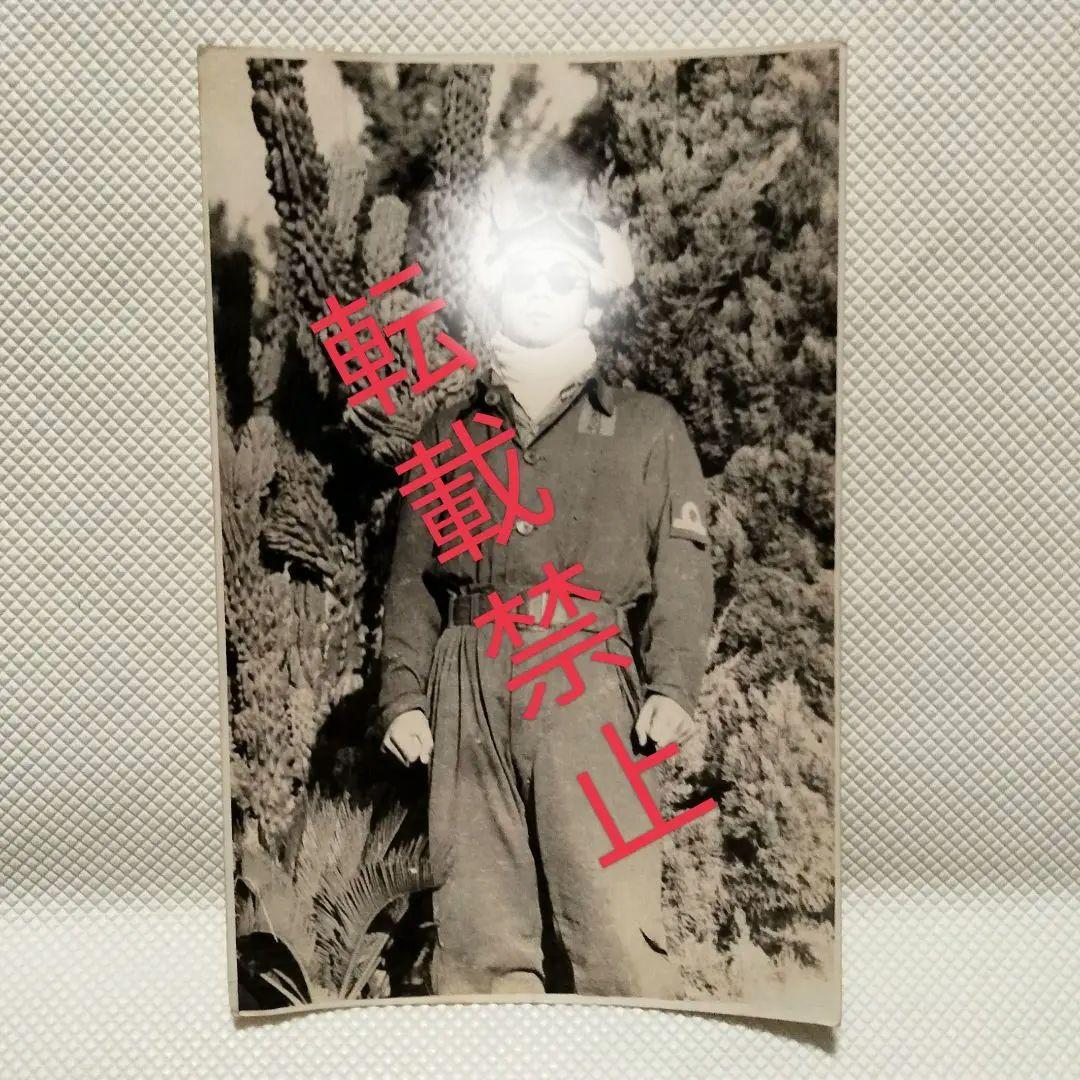 3052 軍人 軍服 戦時白黒写真 昭和レトロ②