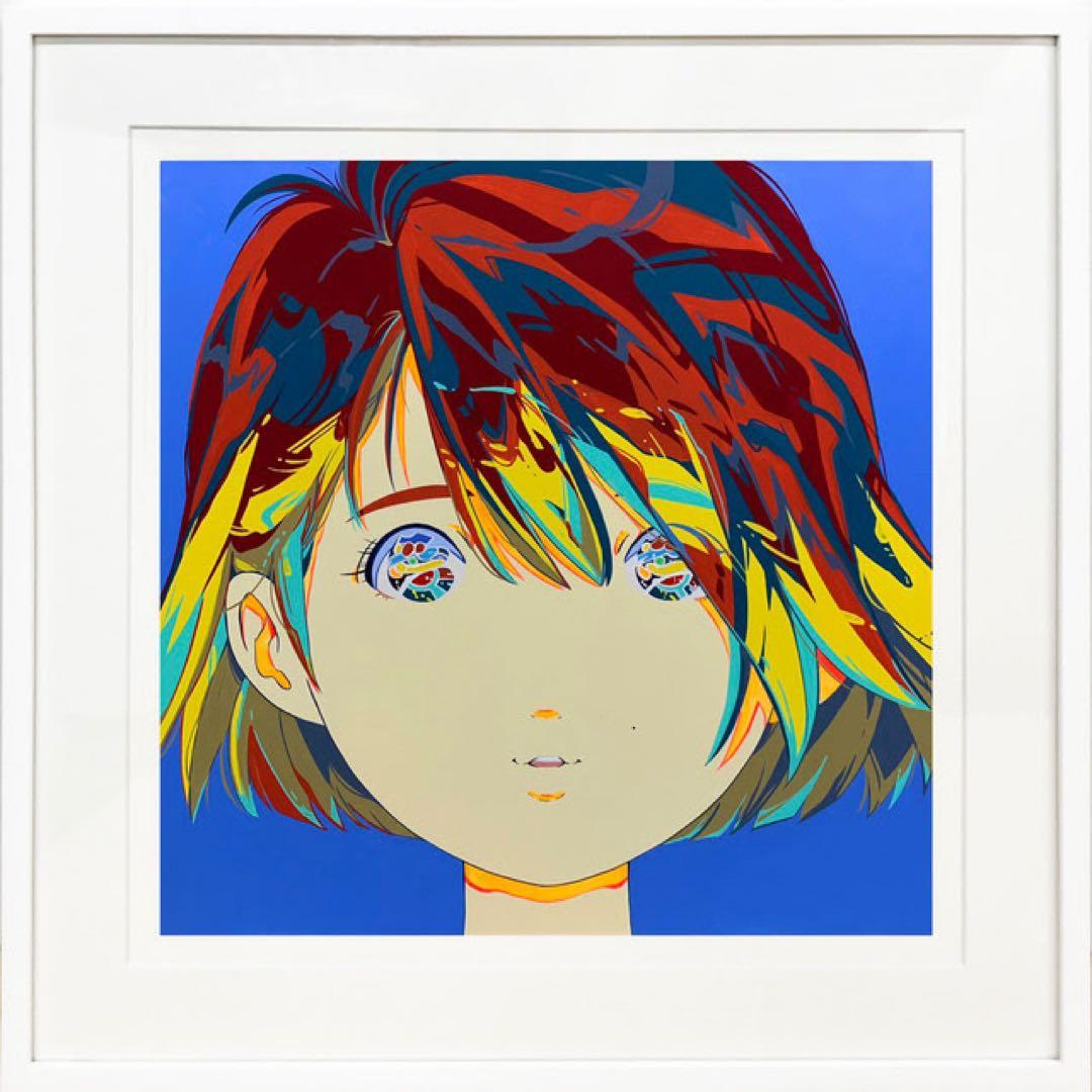 愛☆まどんな　シルクスクリーン版画 ≪彼女の顔が思い出せない - 扇ヨーコ -≫