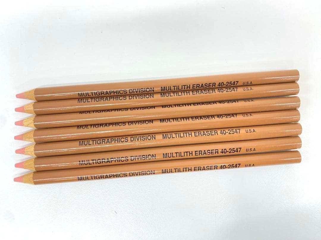 MULTIGRAPHICS マルチリスイレーサー 消しゴム 7本 40-2547