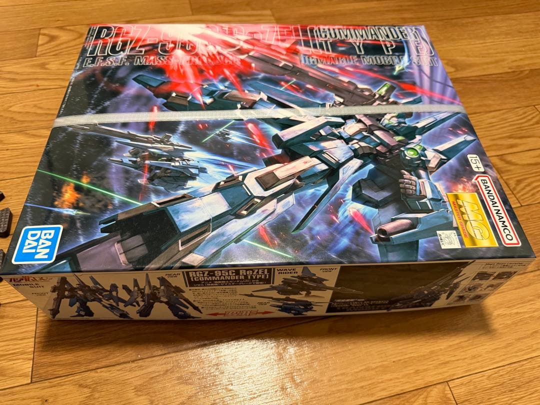 【新商品】プラモデル 1/100 MG RGZ-95C リゼル