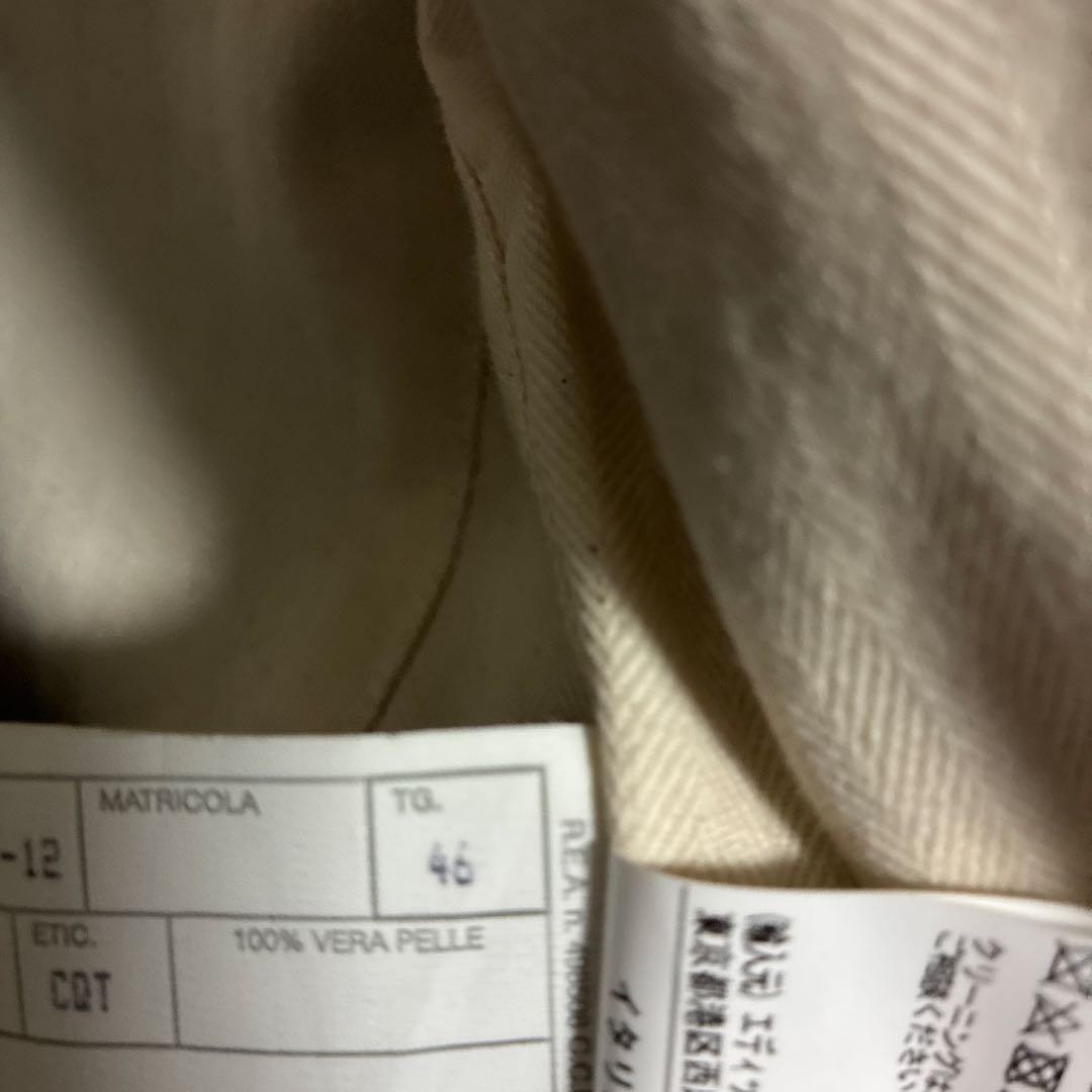 k*】様 CINQUANTA ブラックレザーライダースジャケット　h503 ホー