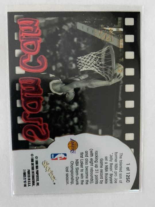 その他 1997-98 Z-FORCE SLAM CAM #1 KOBE BRYANT