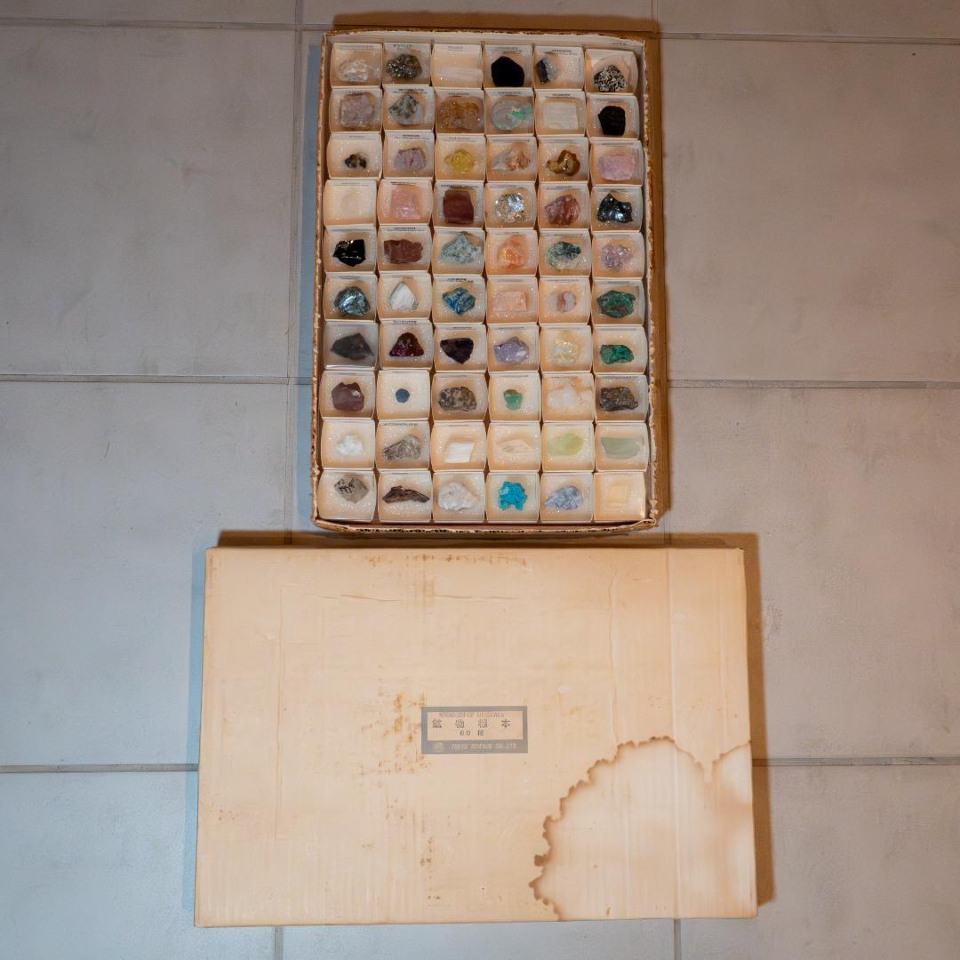 東京サイエンス　鉱物標本　鉱石　60種