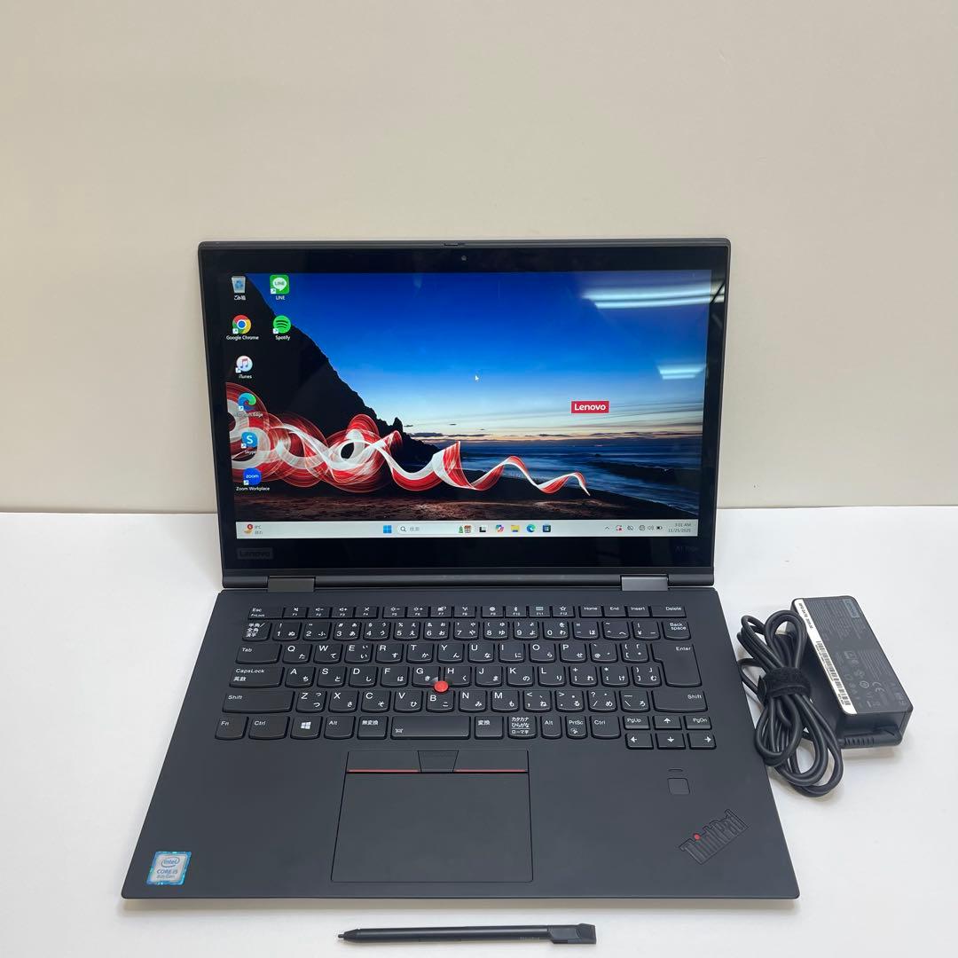 #505 レノボ ThinkPad X1 Yoga Gen 3 i5-8250U