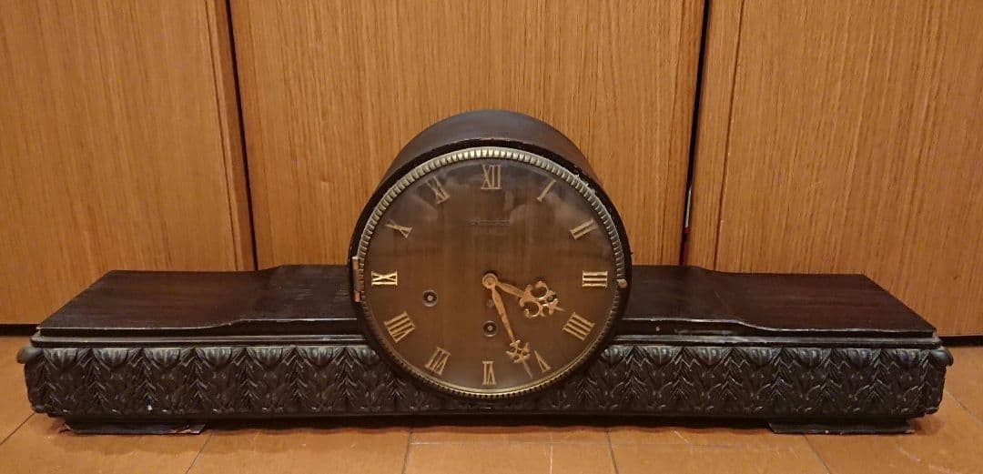稀少 置き時計 愛知時計 AICHI 7JEWELS アンティーク ビンテージ