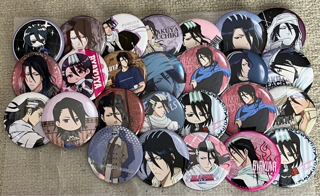 朽木白哉 缶バッジセット