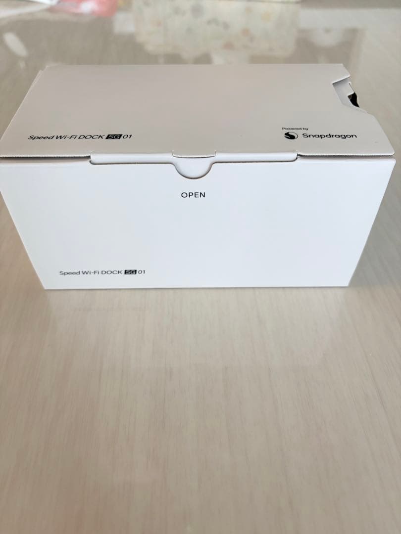 【新品未使用】 Speed Wi-Fi DOCK 5G 01 ブラック