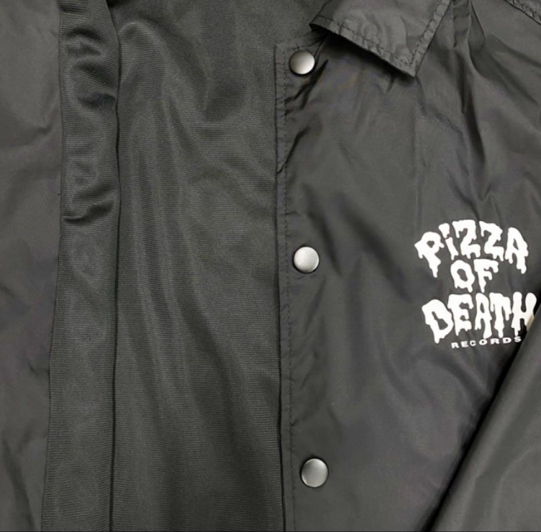 Pizza of Death Records コーチジャケット ブラック XXL