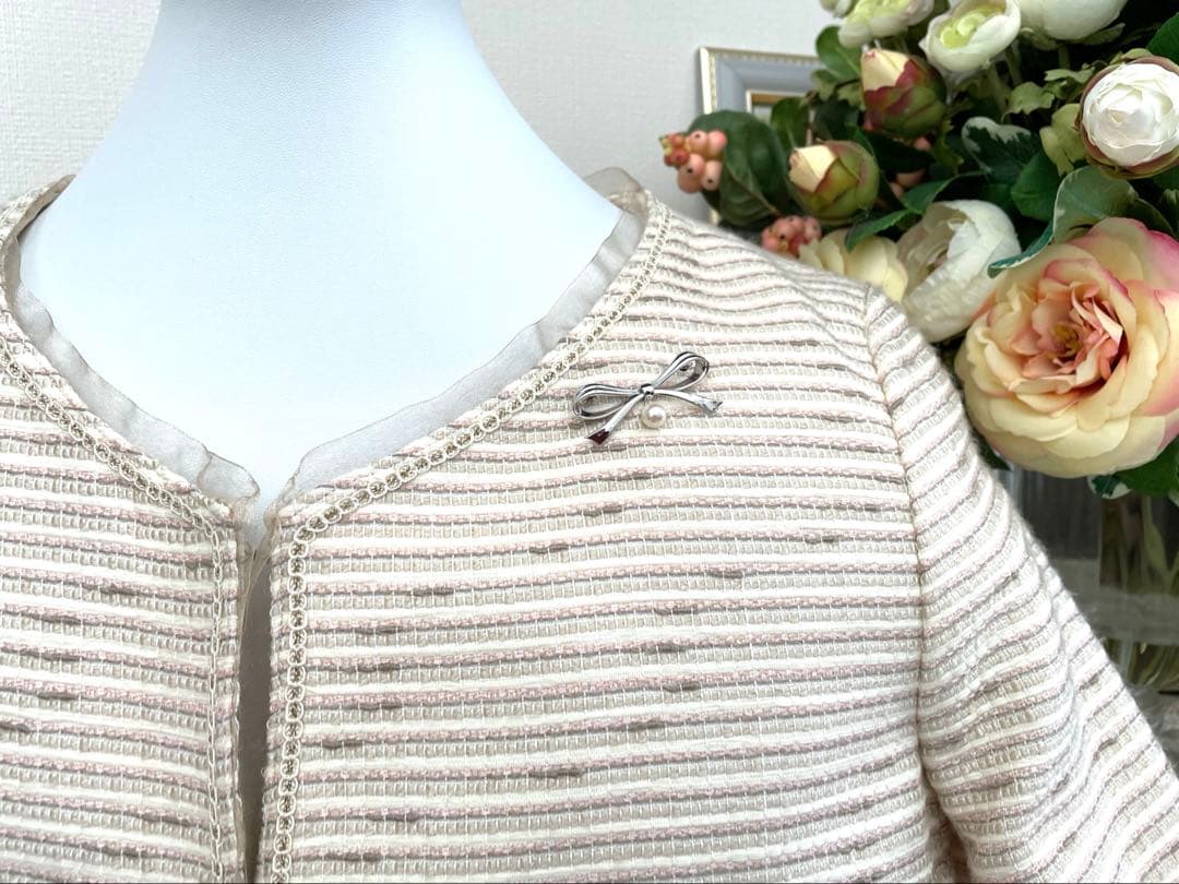 ミキモト　スイング　パールブローチ