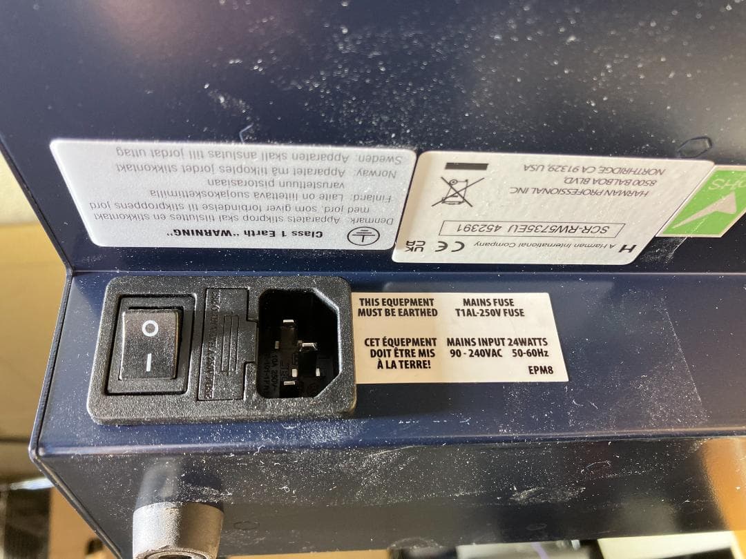 Soundcraft EPM 8 ミキサー　dtm