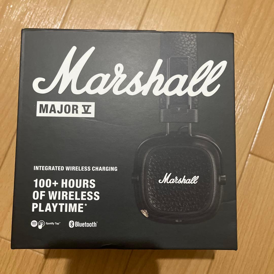 Marshall Major V ブラック 100時間再生