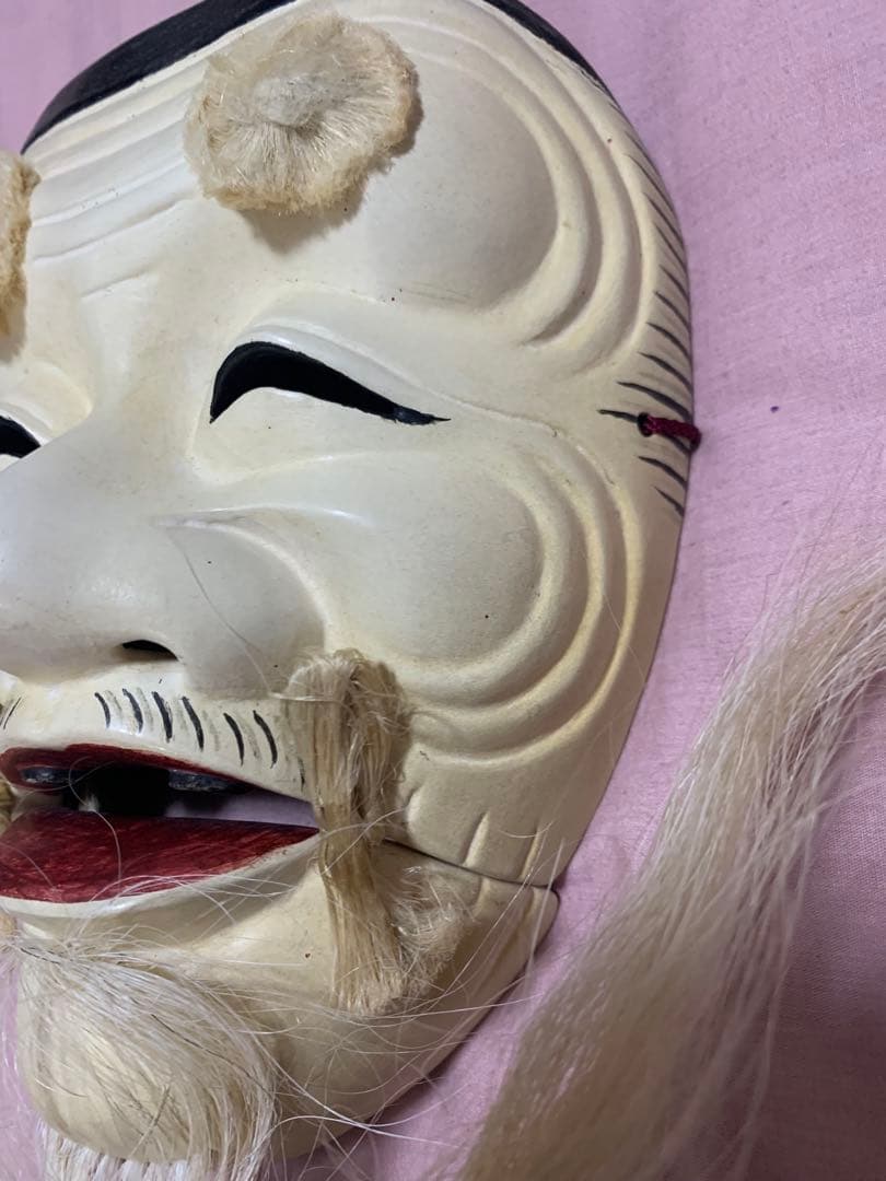 能面／翁系／白色尉