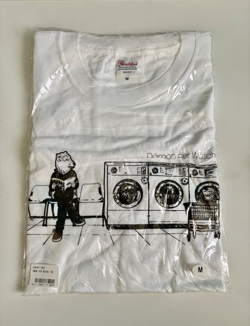 マンウィズ　ジャンケンジョニー　洗濯の鬼Tシャツ　Mサイズ