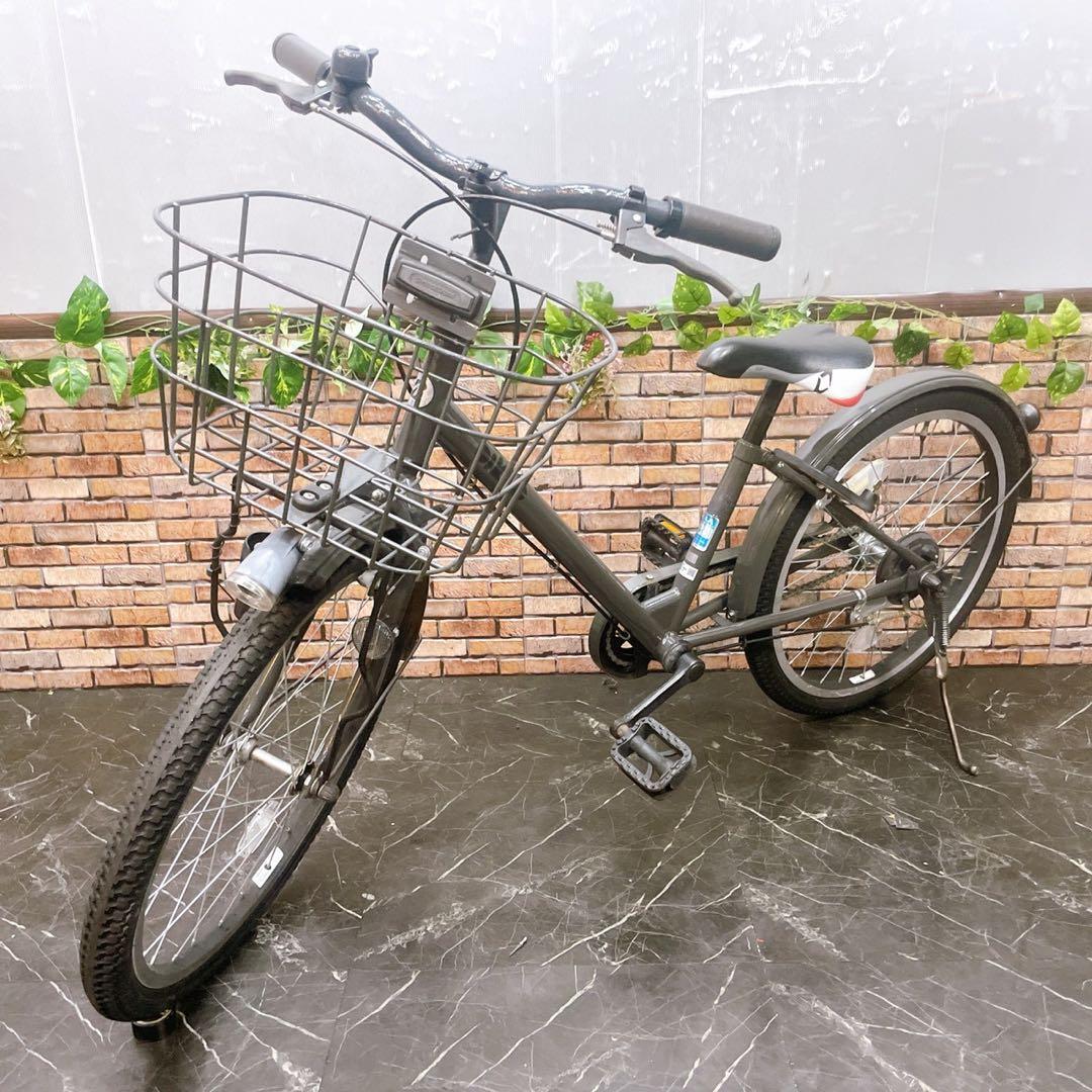 【45】子供用自転車 子供車 bikke ビッケ グレー 22インチ
