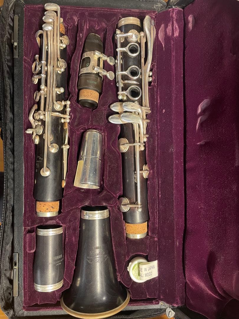 YAMAHA クラリネットYCL-853-II V リガチャー　bクラリネット付