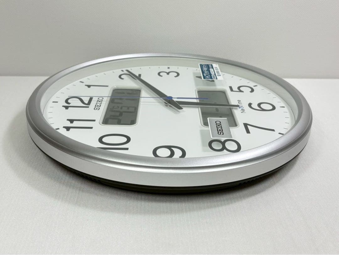 セイコー 掛け時計 電波 アナログ ネクスタイム ZS250S 直径35cm