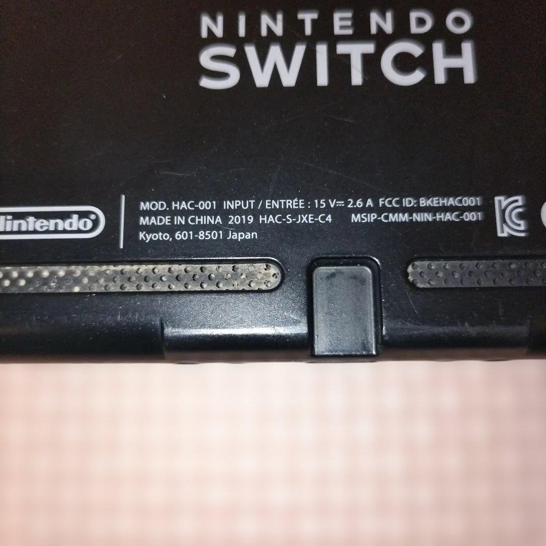 Switch　本体のみ19　ゲームカード読み込み不可　ジャンク