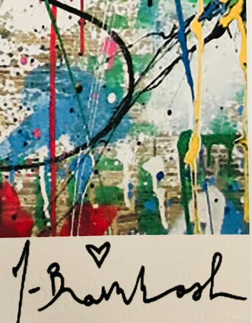 ミッキーマウス　ミニーマウス　リトグラフ　COA認定書付き