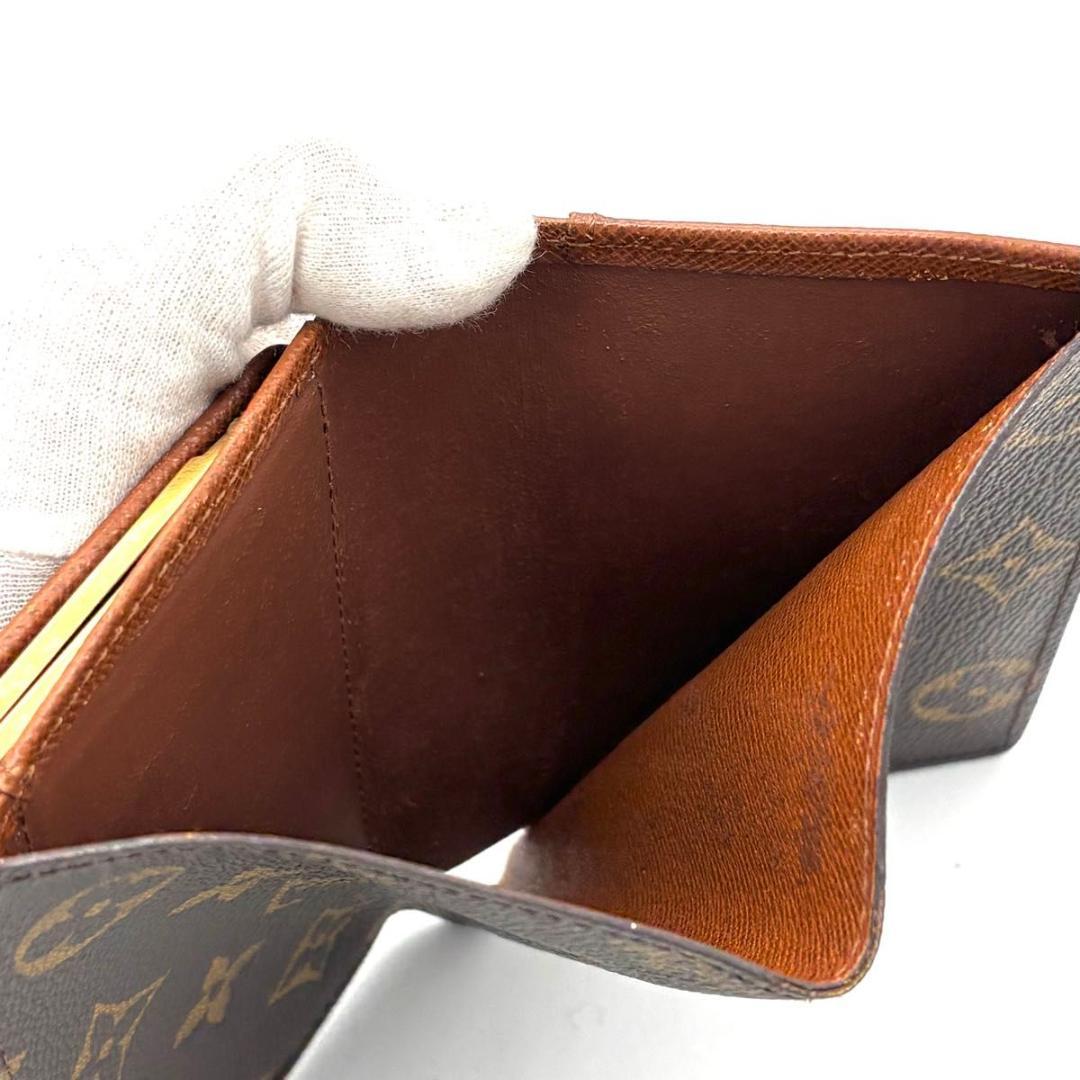 【ゆうゆう】ルイヴィトン モノグラム ヴィエノワ 二つ折り財布 がま口