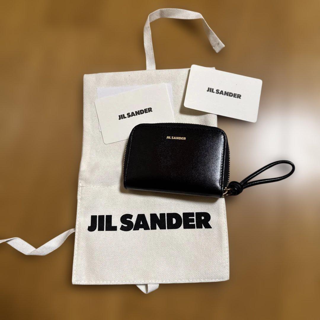 JIL SANDER ブラックレザー ケース