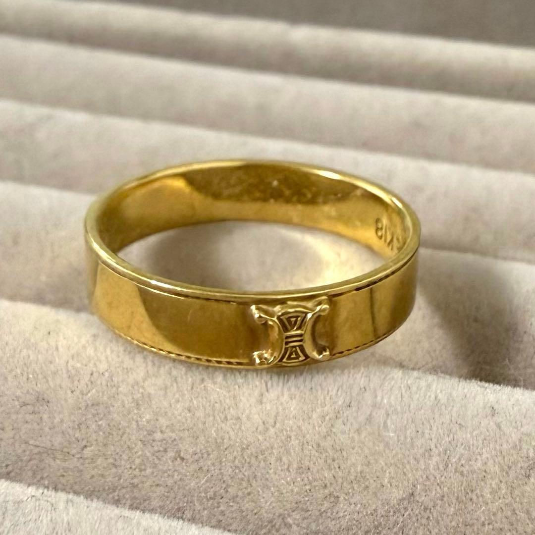 セリーヌ　リング　指輪　ヴィンテージ　正規品　刻印あり