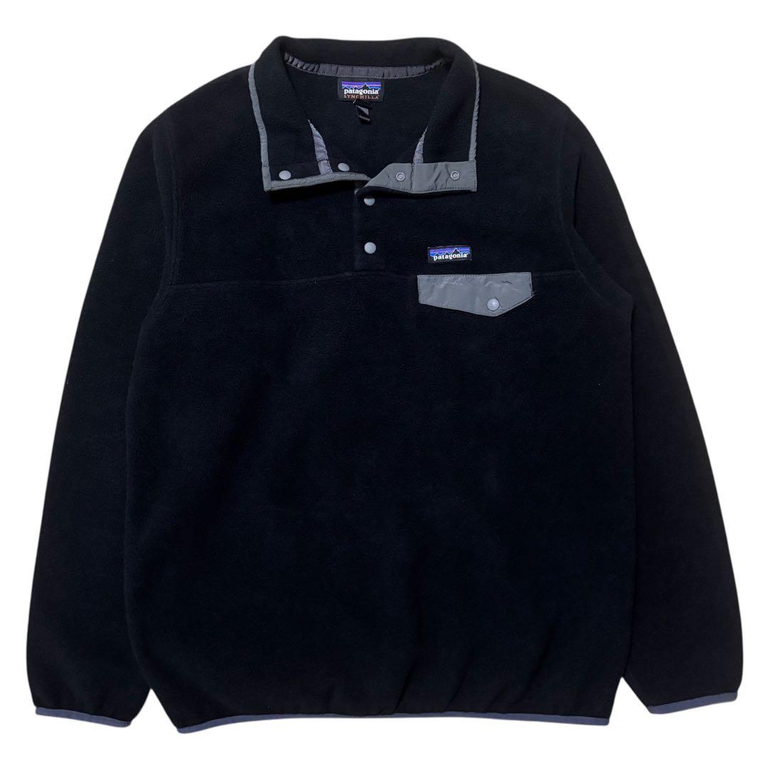 XL極美品 野村周平 黒 Patagonia シンチラ パタゴニア スナップT