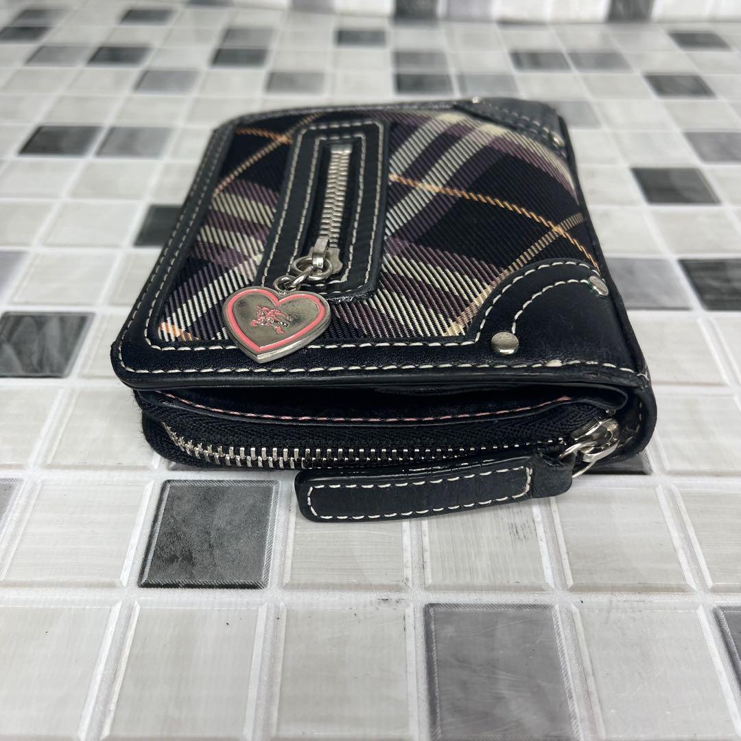 Burberry バーバリーブルーレーベル 二つ折り財布 財布