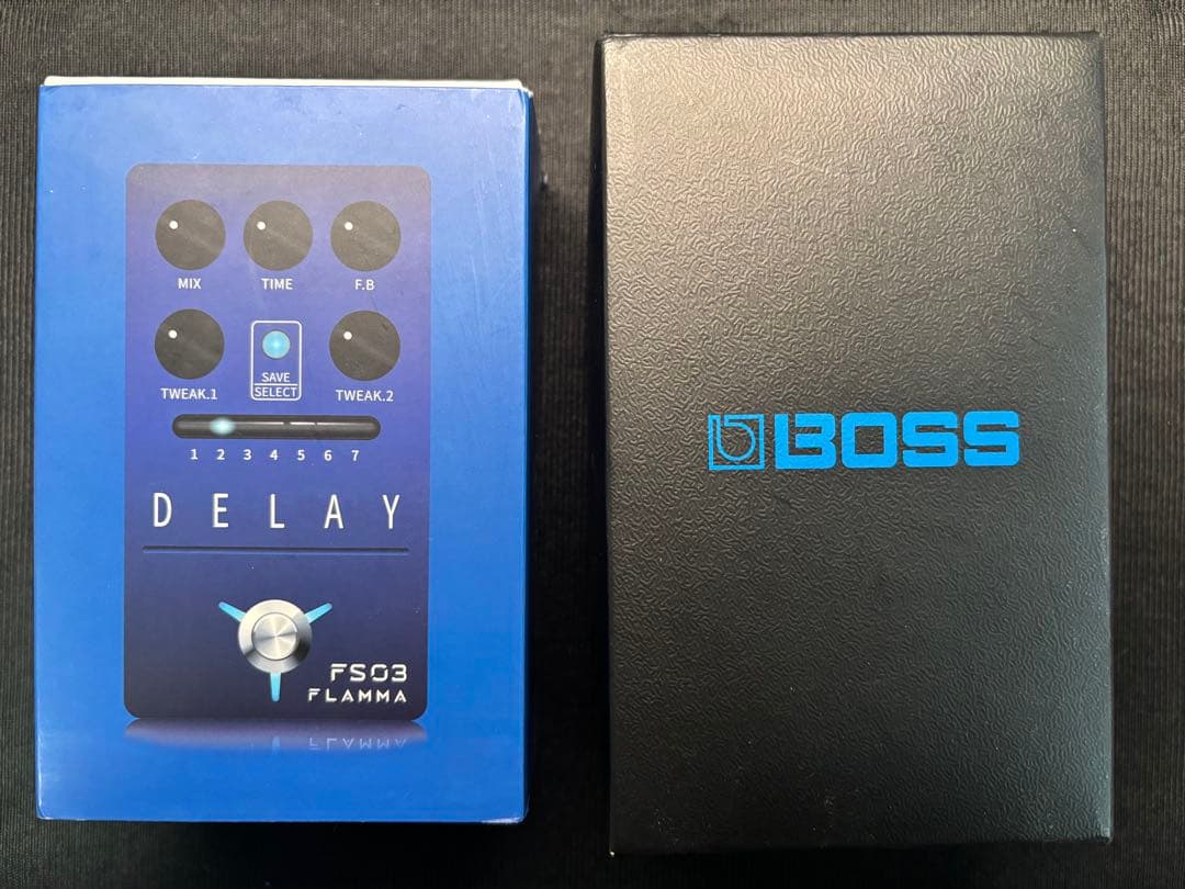 ギター BOSS Over Drive OD-3 / Flamma DELAY FS03