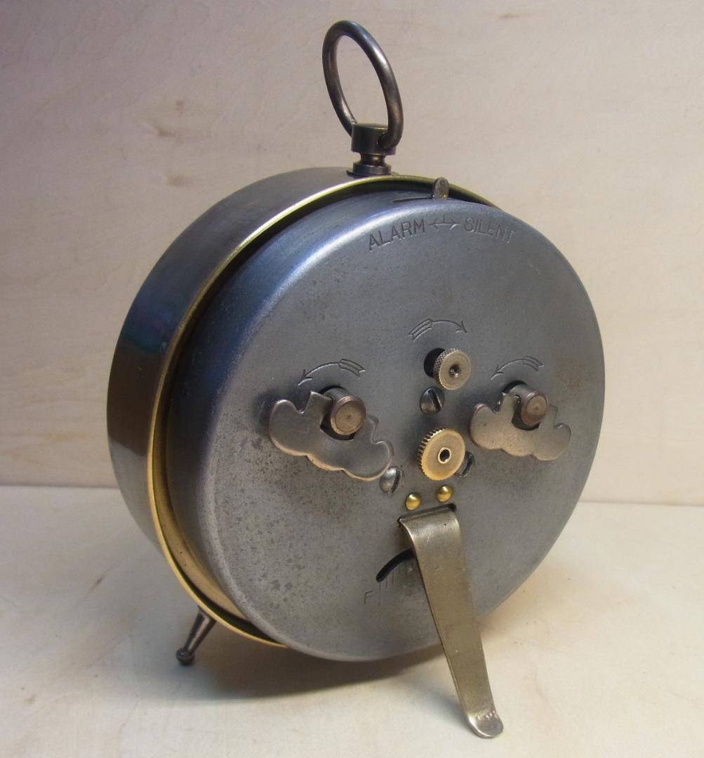 精工舎 機械式置時計　数回打 目覚まし　Intermittent　稼働品