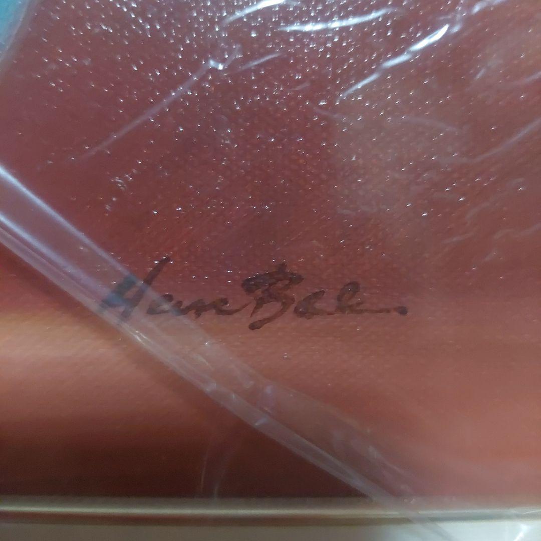 ハン・ビー 　風水画　油絵　絵画　白い花　新品未使用　 45×45㎝