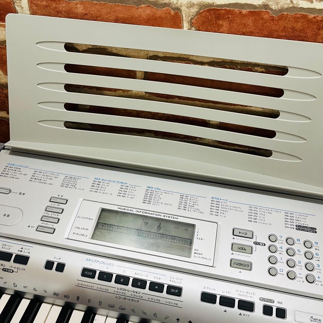 K3477 CASIO CTK-4000 電子ピアノ本体 アダプタ付