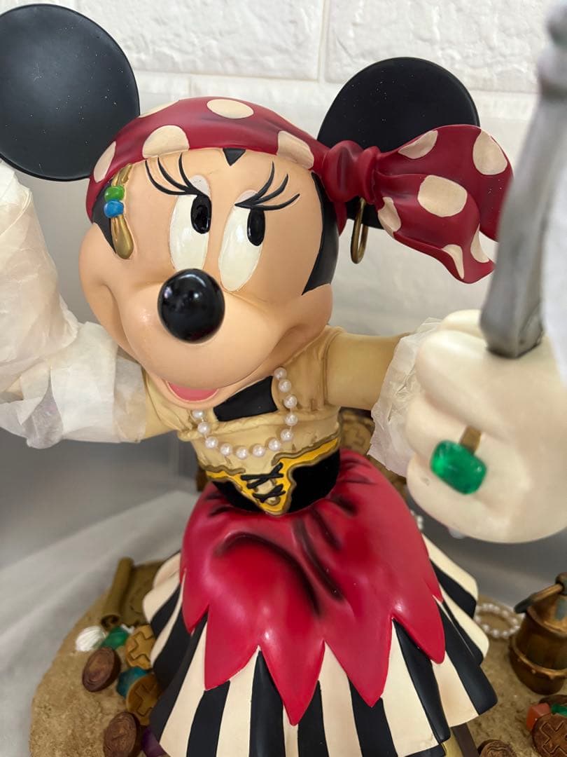 T*Q様 ミニーマウス カリブの海賊 ビッグフィギュア パイレーツオブカリビアン